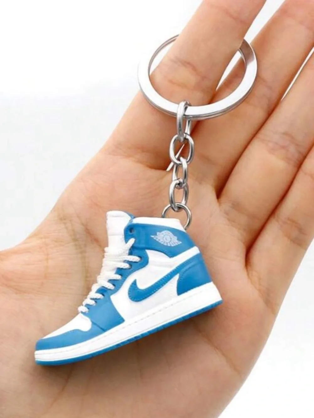 Mini Air Jordan 1 High University Blue Keychain